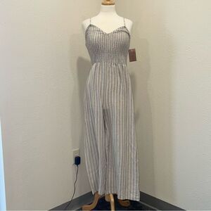 Hem & Thread Pinstripe Jumpsuit